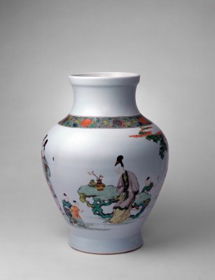 图片[2]-Five-colored lady pot-China Archive